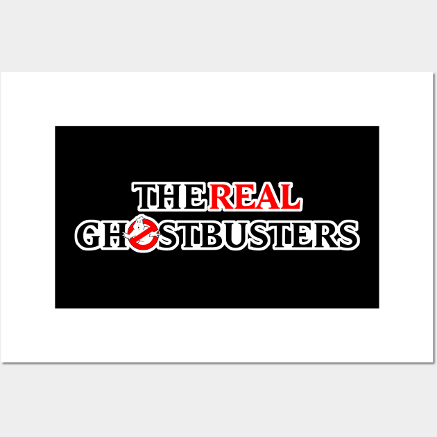 The Real GhostBusters Wall Art by MalcolmDesigns